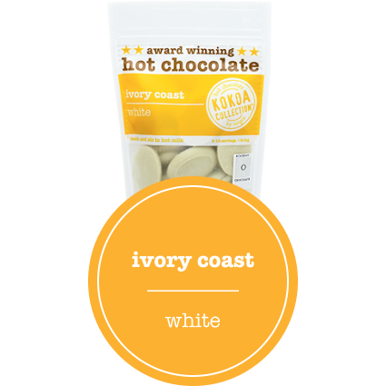 Ivory Coast White Hot Chocolate 33% 210g