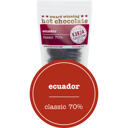 Ecuador Hot Chocolate 70% 210g